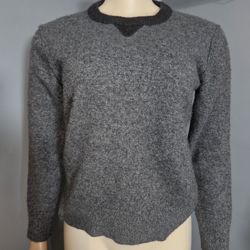 Banana Republic Charcoal Knit Sweater